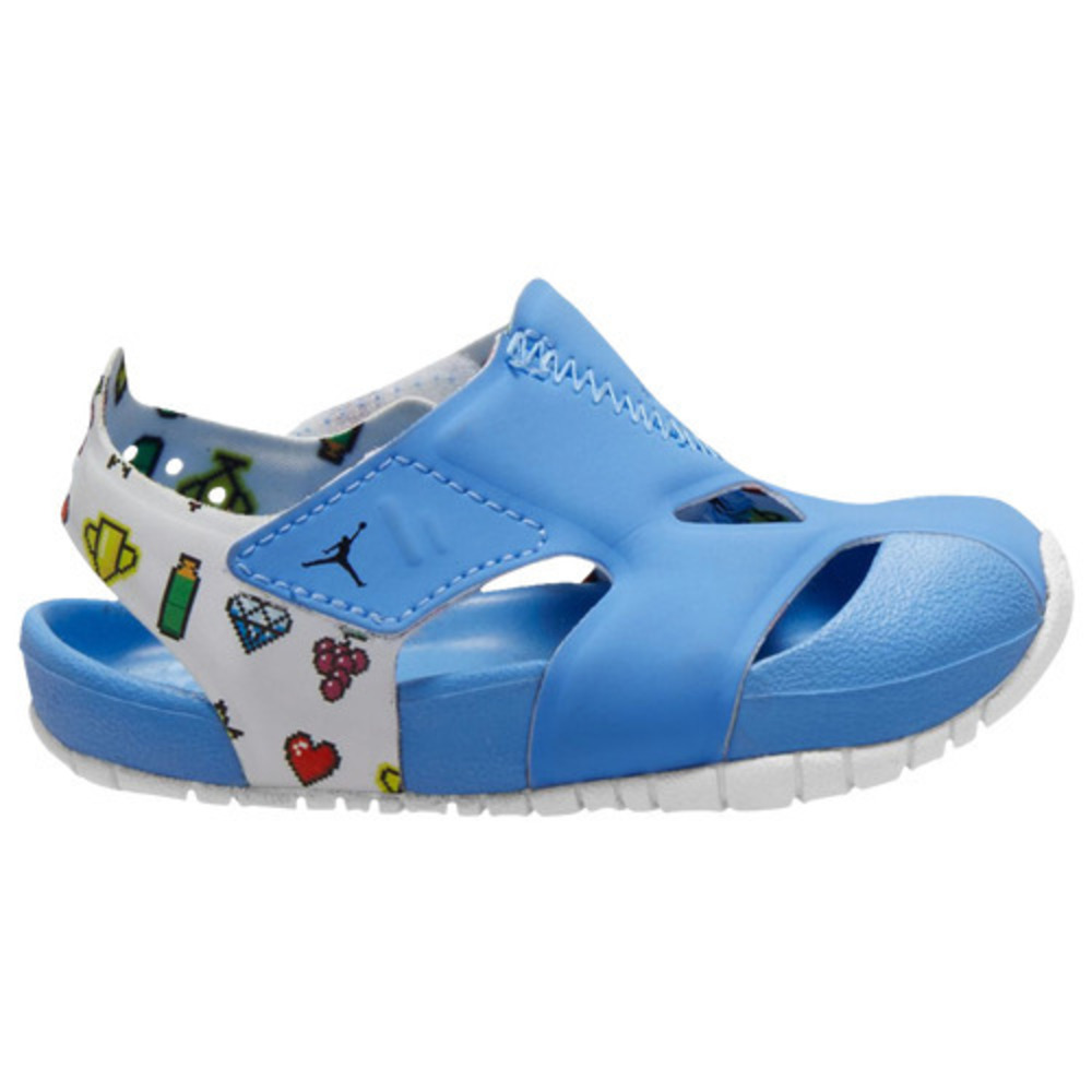 Jordan Flare Boys'Toddler Shoes, University Blue/White/Lemon Venom 4